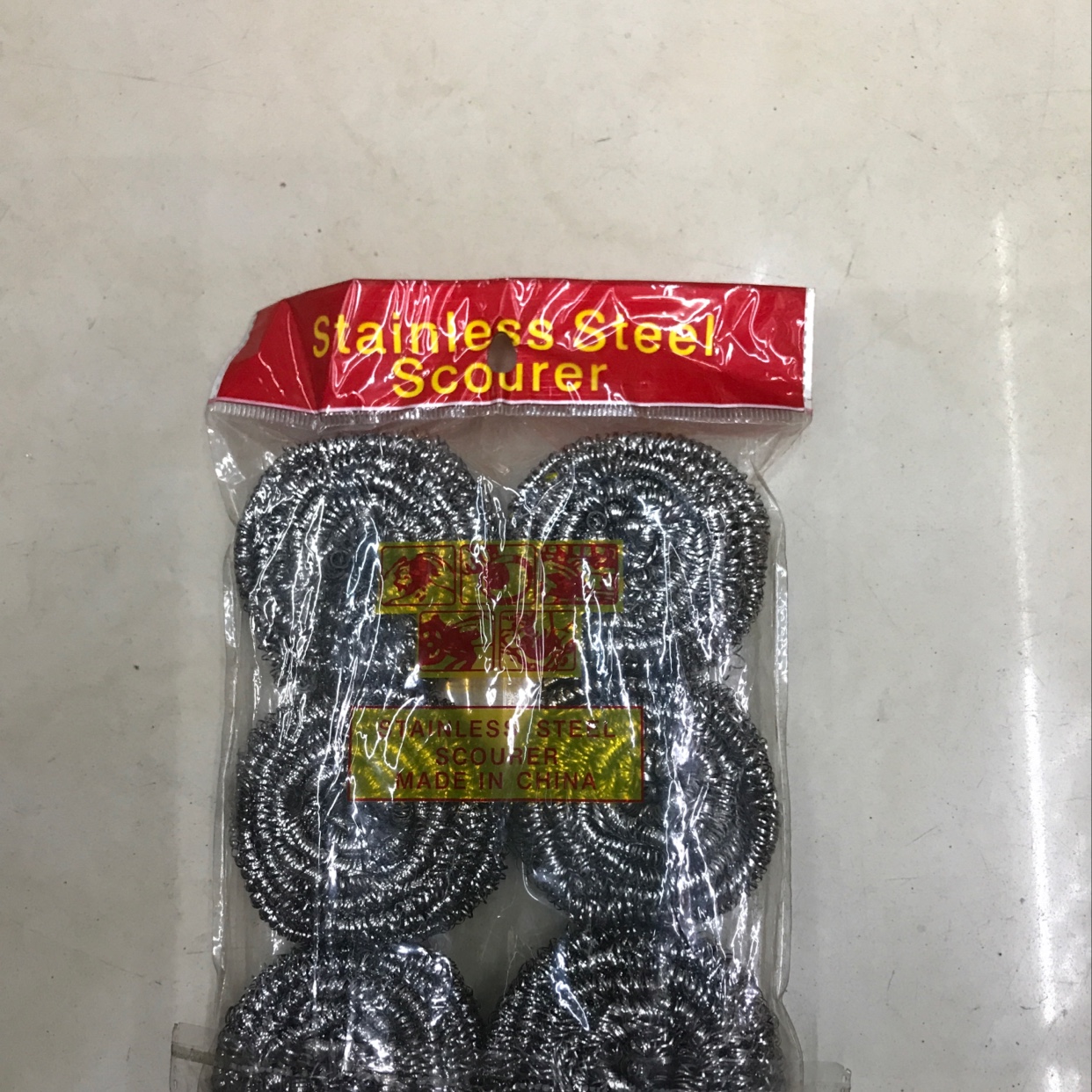 清洁球，不锈铁，铁丝、不锈钢、清洁用品白底实物图