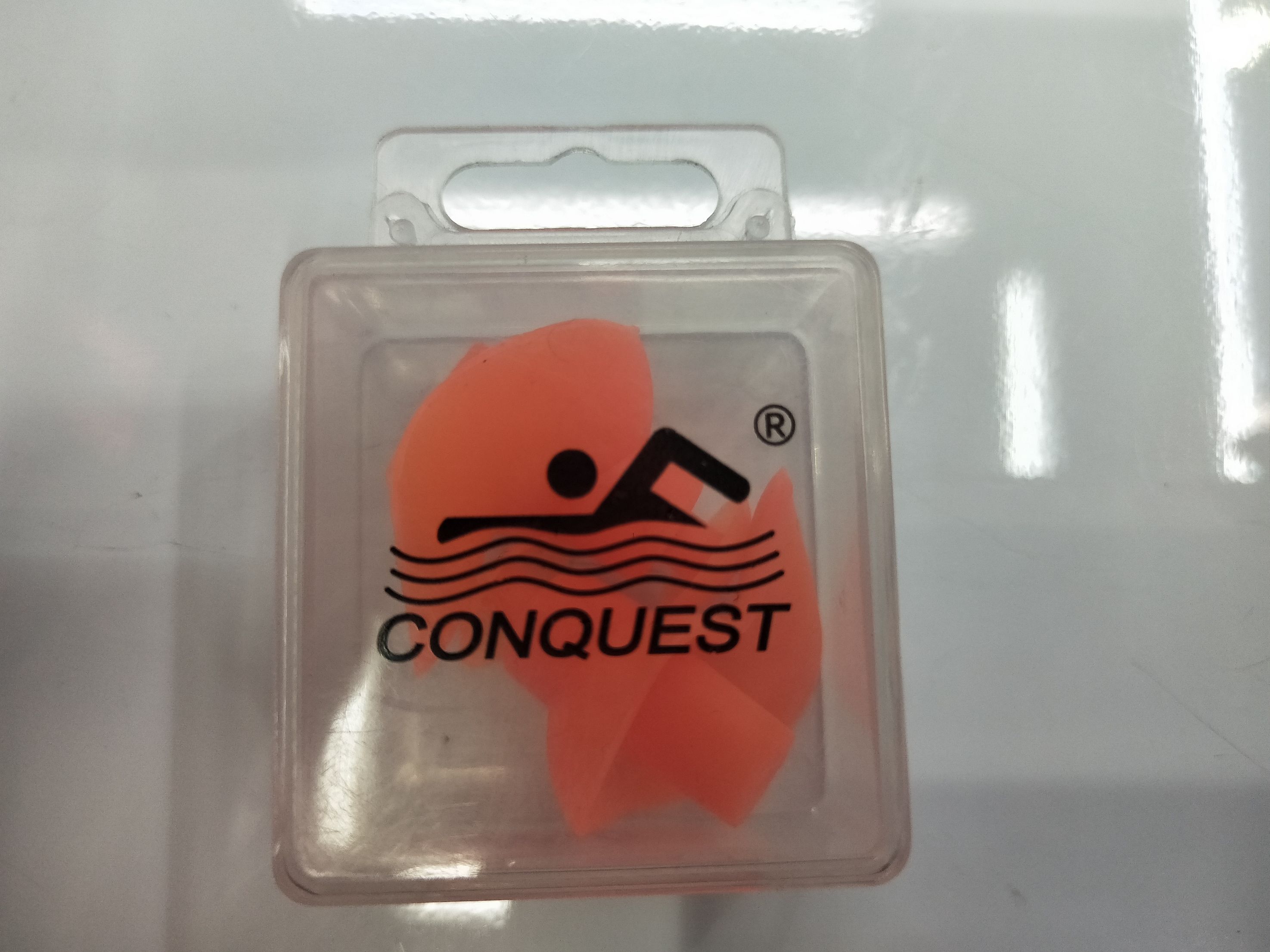 Factory direct flower ear silicone earplugs swimming accessories wholesale NC6 flower earplugs orange color Item Picture
