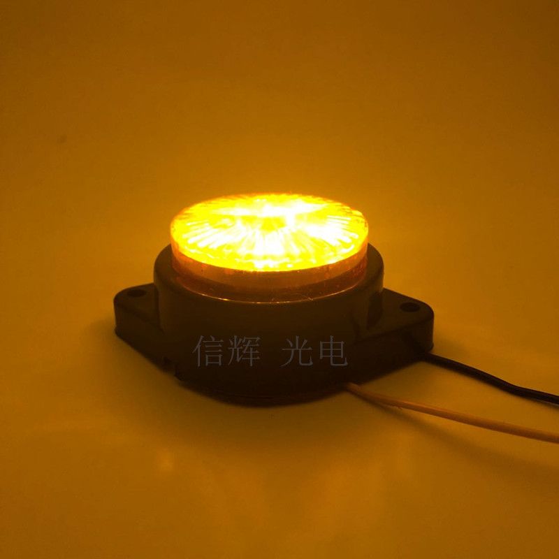 Factory direct supply truck LED side lights, 24V ultra-bright round top lights, bus warning taillights, electronic side lights undefined