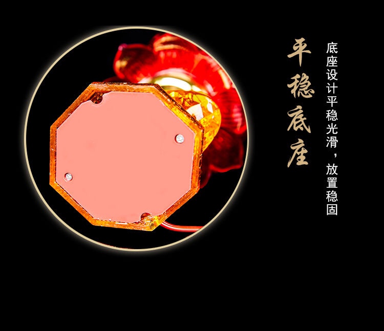 The price of a pair of 10-inch LED lotus lamps, auspicious lamps, household offering lamps, and Yuanbao lotus lamps in front of the Buddha undefined