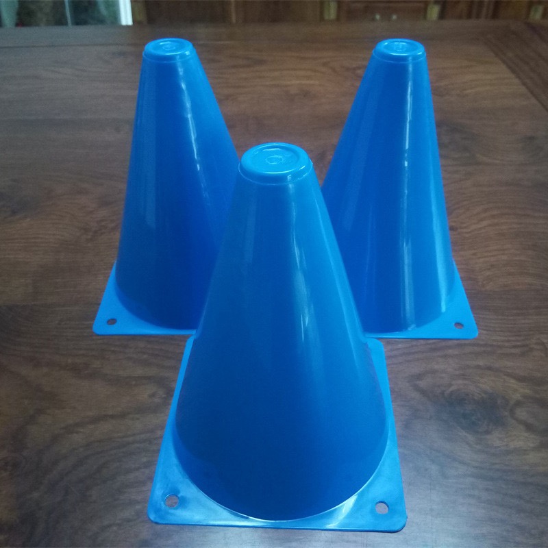 23Cm标准桶 路障生产批新款标志桶桶 路障筒 障碍锥路桩 足球训练装备器材详情图9