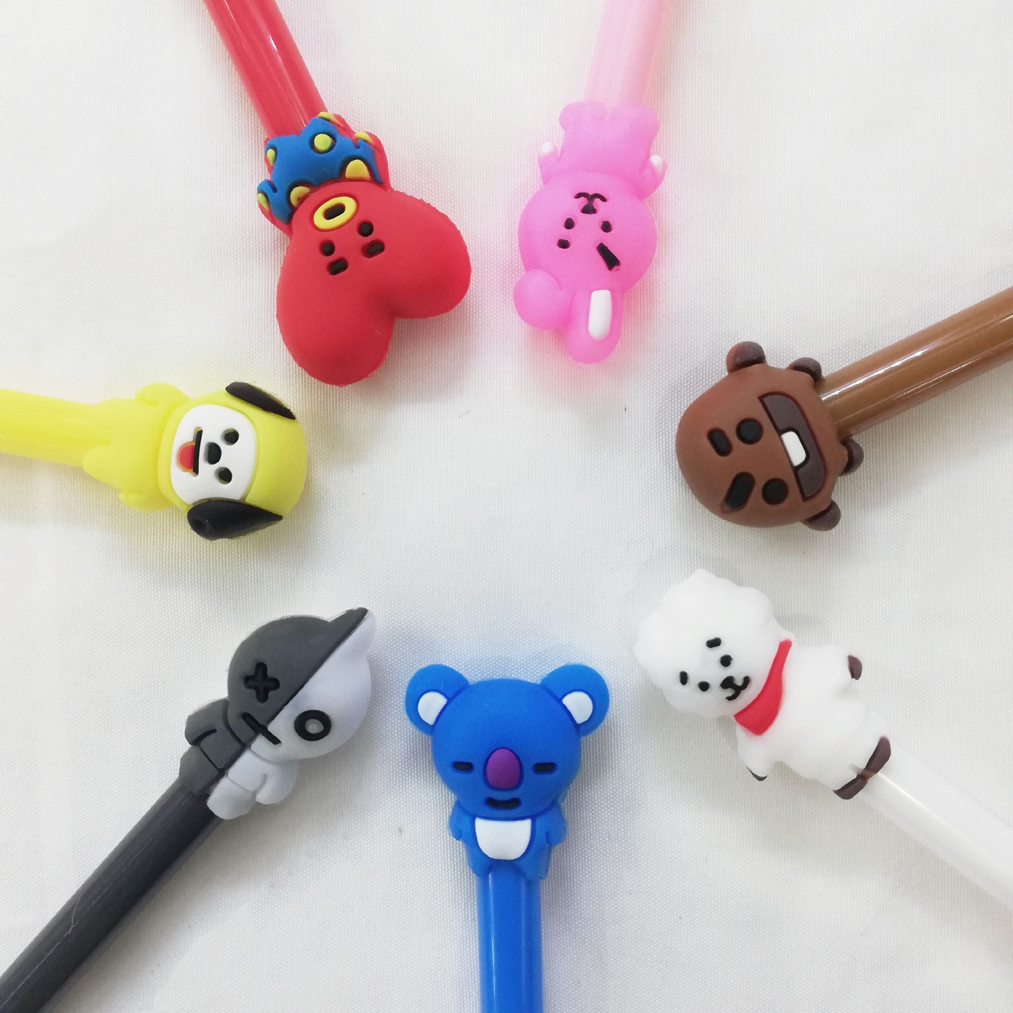 Cute cartoon-shaped gel pen Application Scenario