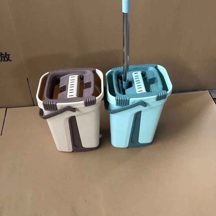 Scraper mop household free hand wash clean lazy man mop flat mop mops to mop the floor both dry and wet thumbnail