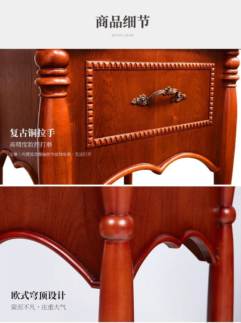 Vannesi European-style solid wood retro gramophone, antique vinyl record player 25X Bluetooth speaker detail image 8