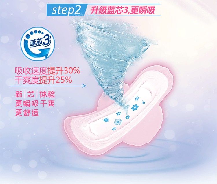 5 pieces of ABC T T84-Free Colorful skin-friendly Wristband Night Use Silk Thin Soft Surface Sanitary Napkins detail image 4