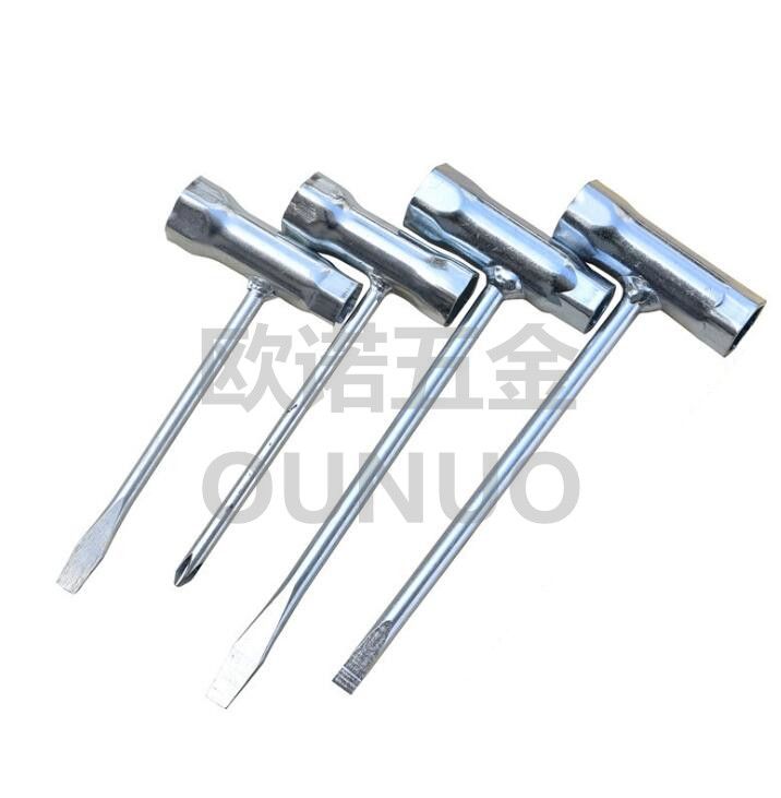 Gasoline saw/chain saw/lawn mower spark plug spanner Garden fittings one-piece cross driver sleeve thumbnail