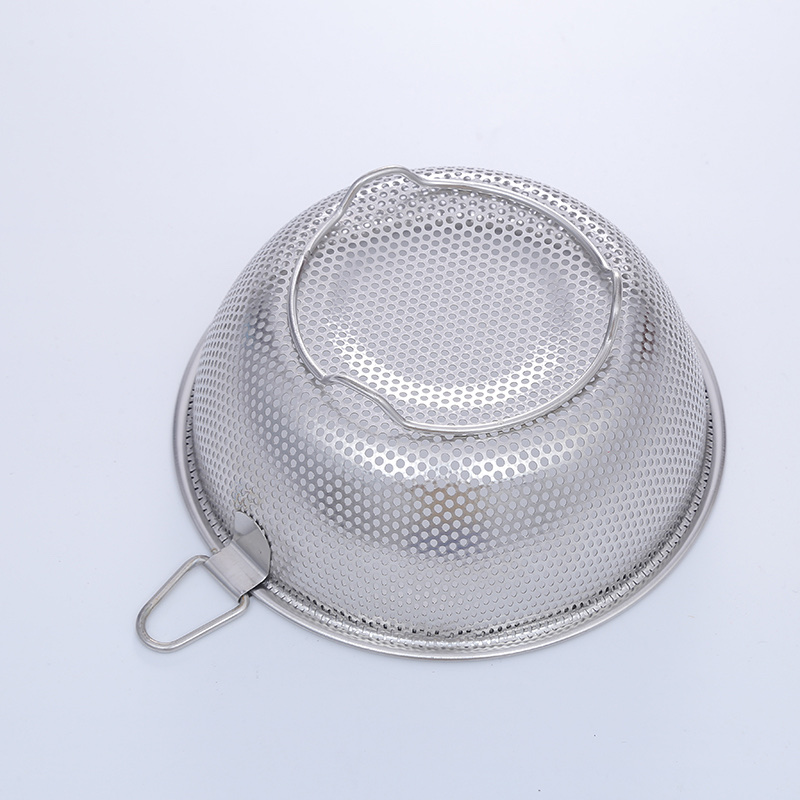 Stainless steel lifting ring rice sieve Specification image