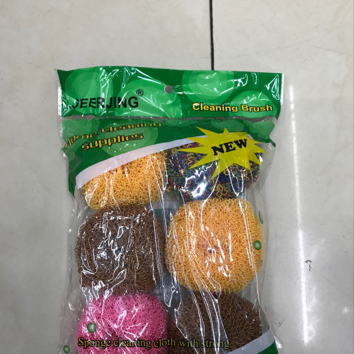纤维清洁球细节图