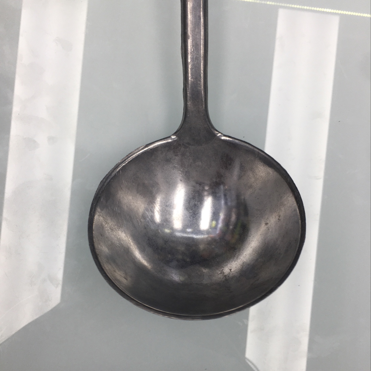 Aluminum spoon with hook Specification image