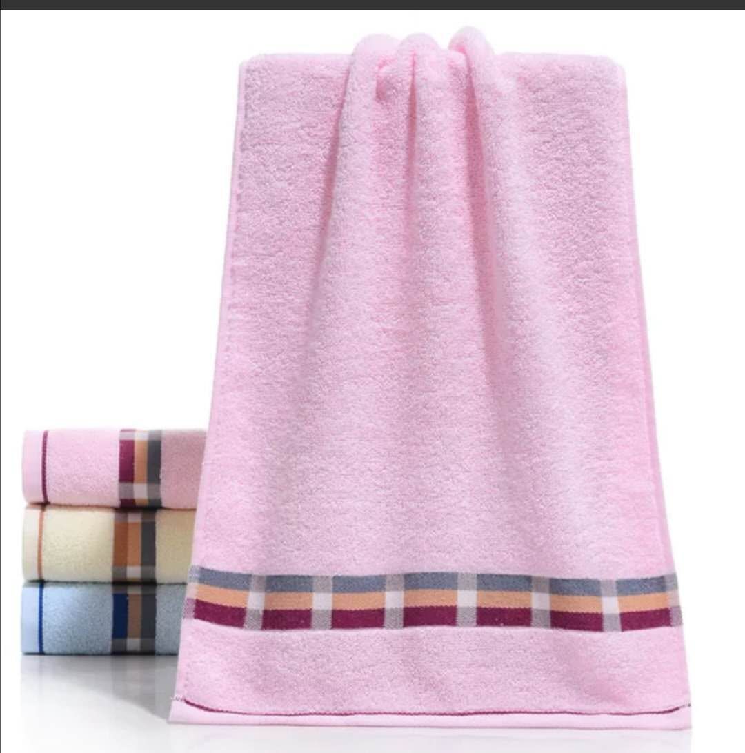 彩段毛巾