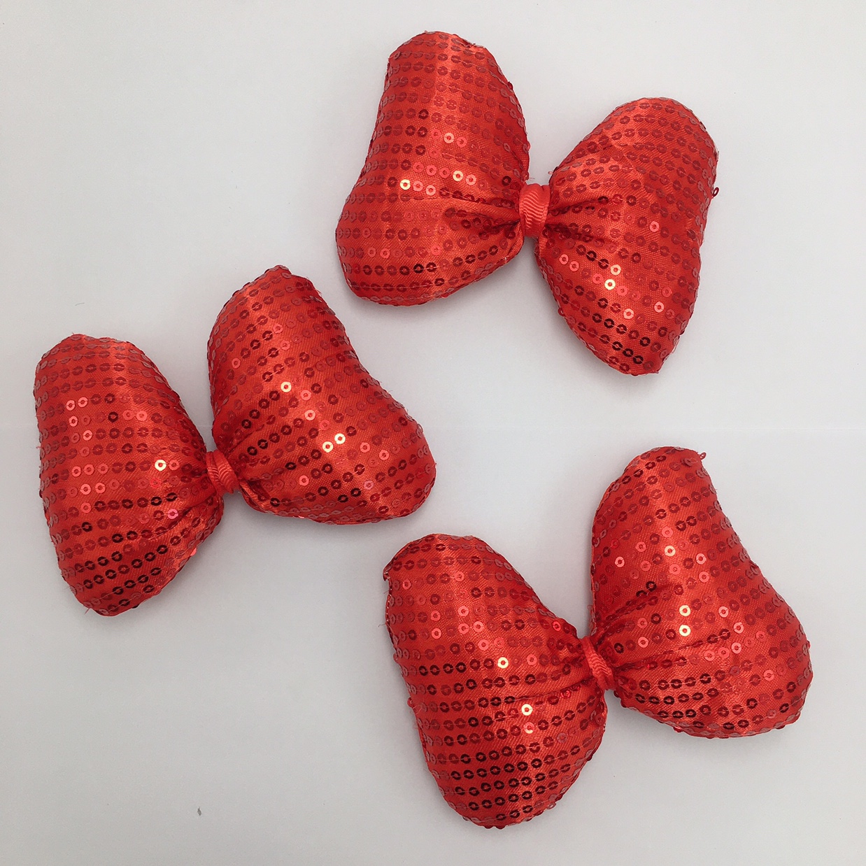 Hongyu system flower spot DIY hair accessories Mickey hair hoop handmade large bow material shoes and hats thumbnail