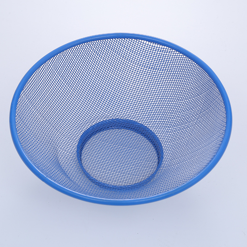 Powder-coated colored round basket details Picture
