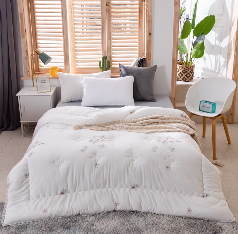 100% cotton printed winter quilt