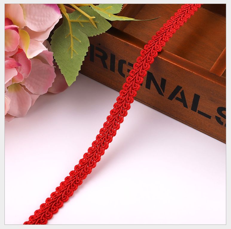 Factory direct sales of herringbone gold thread lace accessories, diy handmade clothing accessories, home curtain accessories details Picture