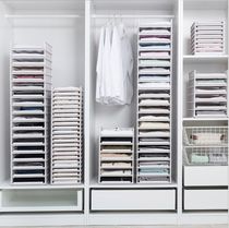 Chest storage compartments layered storage accessories clothing storage boxes plastic finishing boxes drawer type