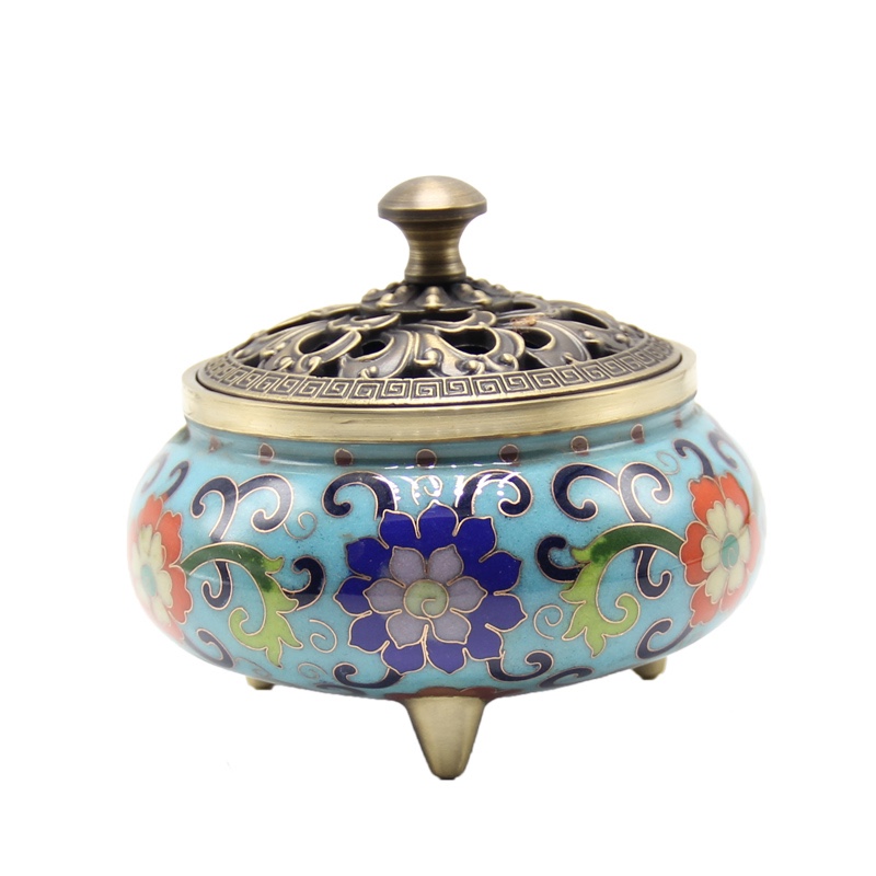 景泰蓝香炉图