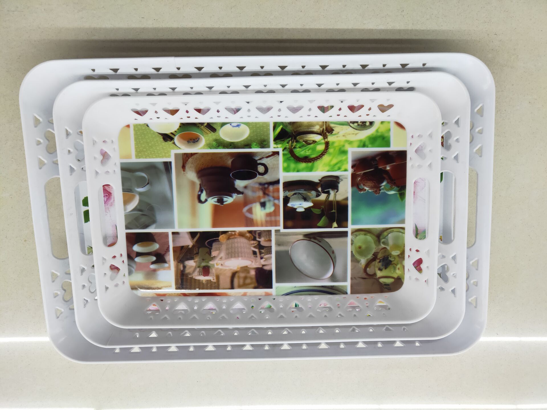 215D F-1/F-2/F-3 tea tray fruit tray