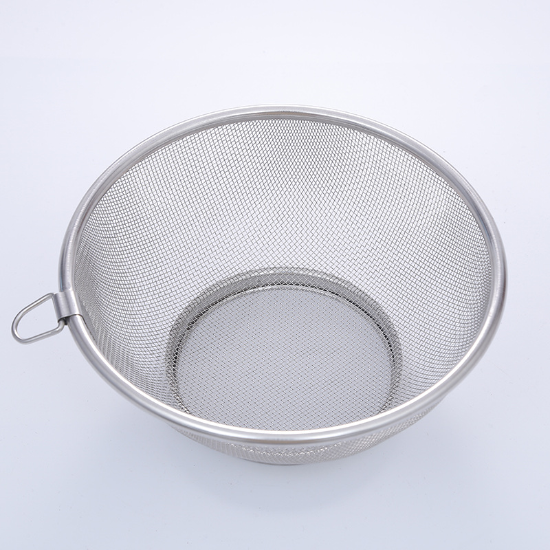 Stainless steel lifting ring round basket details Picture
