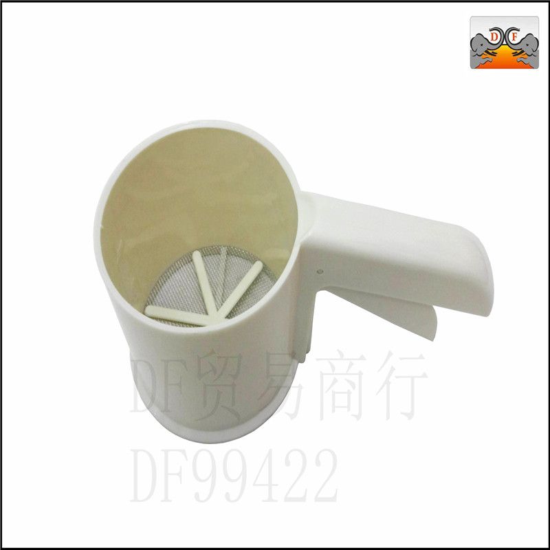 DF99422厂家直销半自动面粉筛烘焙工具手动粉筛子家用手持面粉筛过滤器具DF TRADING HOUSE详情1
