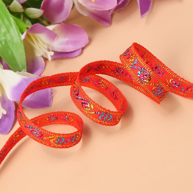 厂家供应1cm民族风螺丝花边古装刺绣亮片电脑提花织带批发直销详情图3