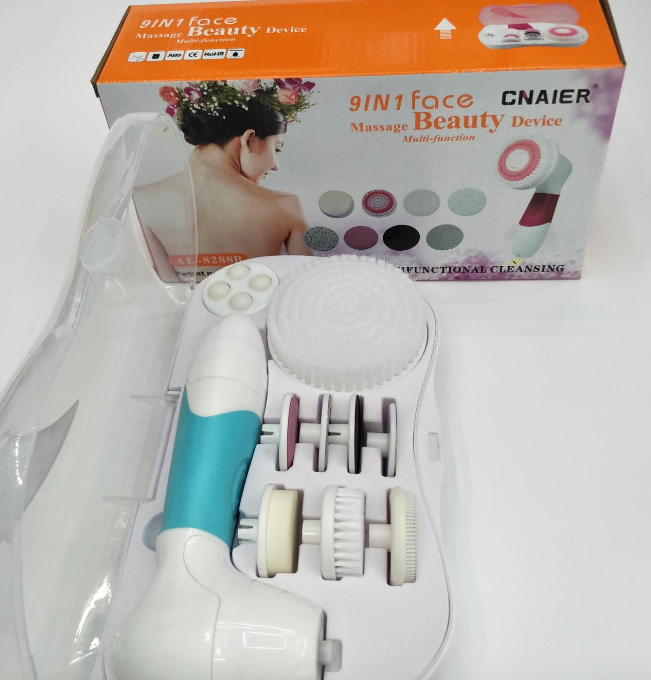 2020新款超声波洁面仪 电动旋转美容仪面部清洁工具详情图3