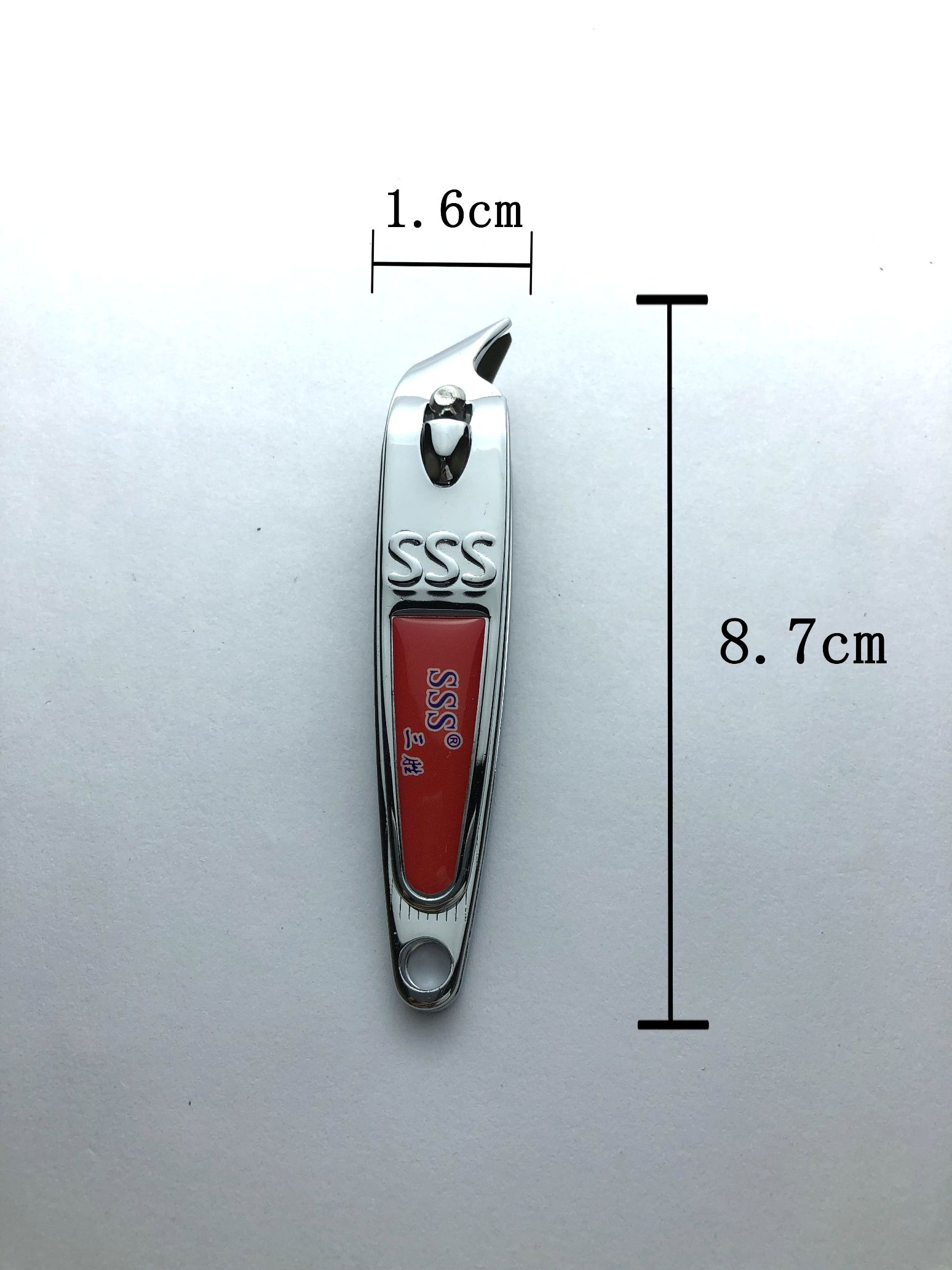 SSS指甲刀指甲钳大号指甲剪修指甲美甲工具指甲802B三胜详情图6