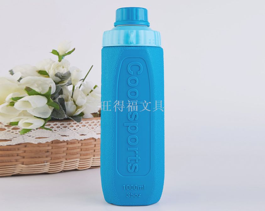 太空塑料水杯 运动水壶 杯子 礼品杯 学生随手杯1000ML详情1