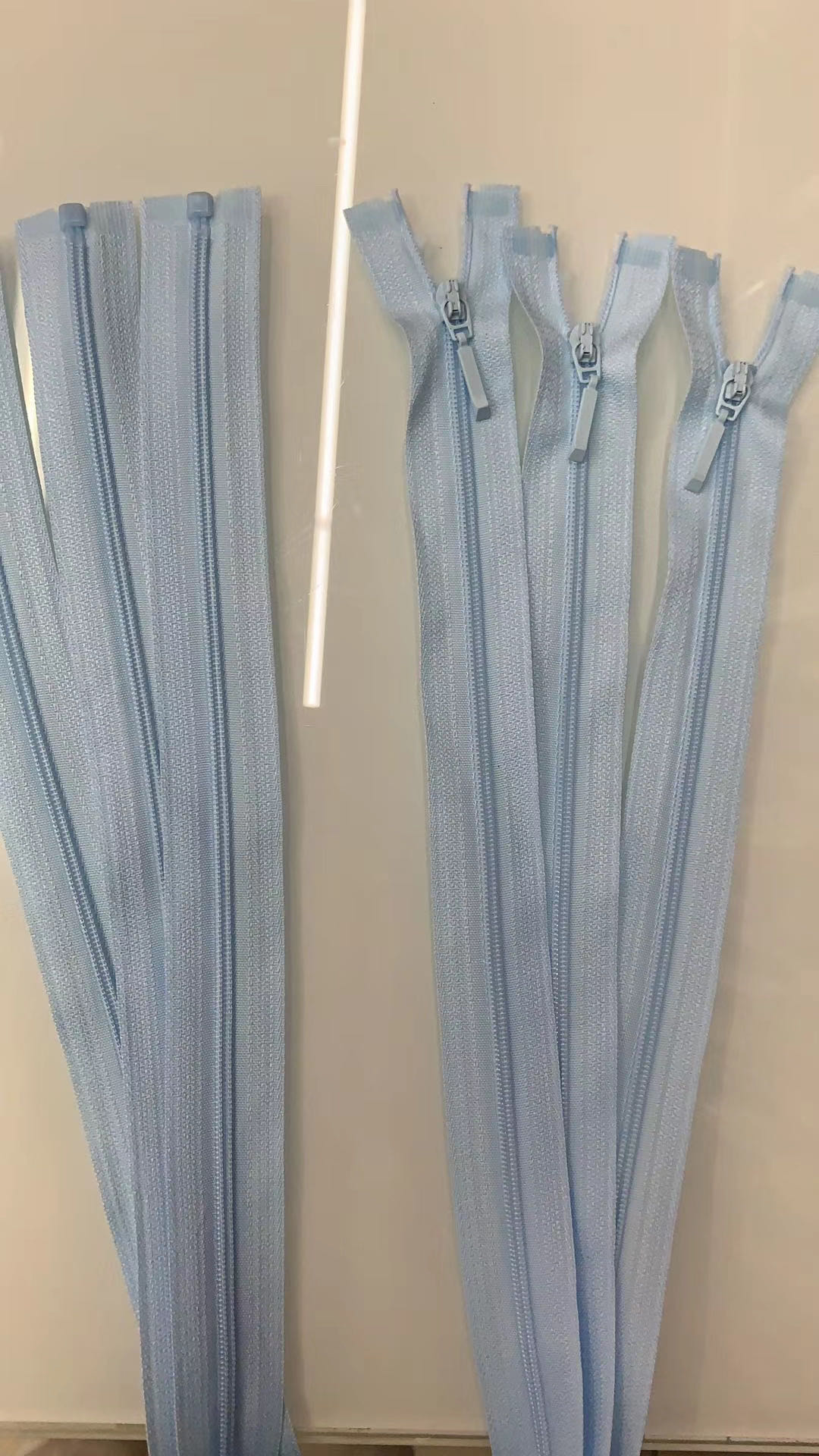 厂家直销3#尼龙 开口 蚂蚁头 防晒服拉链详情图3