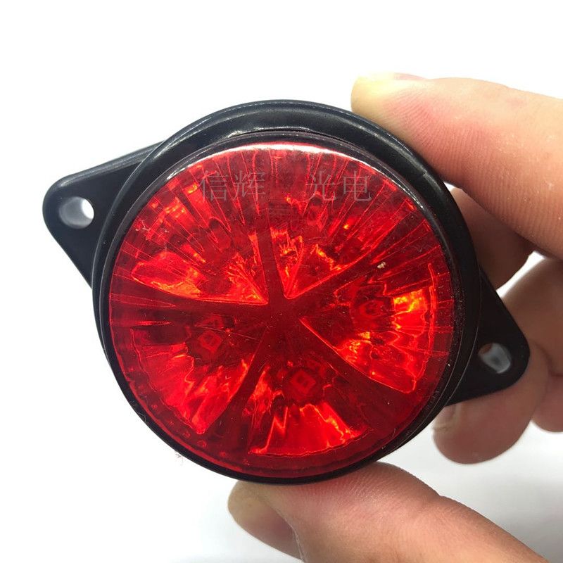 Factory direct supply truck LED side lights, 24V ultra-bright round top lights, bus warning taillights, electronic side lights undefined