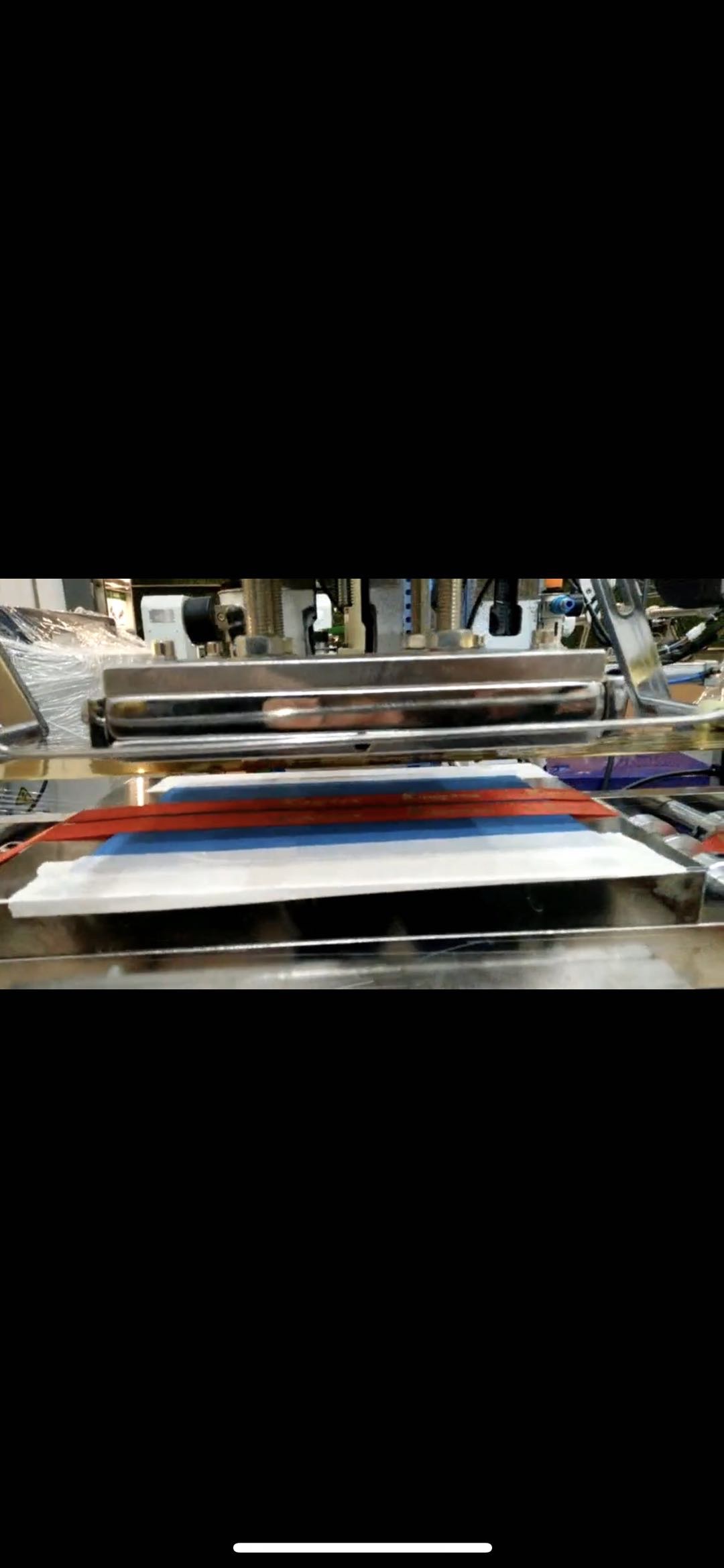 Flat webbing hot stamping machine details Picture