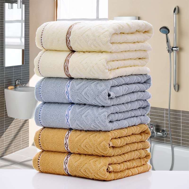 32股菱形横条毛巾