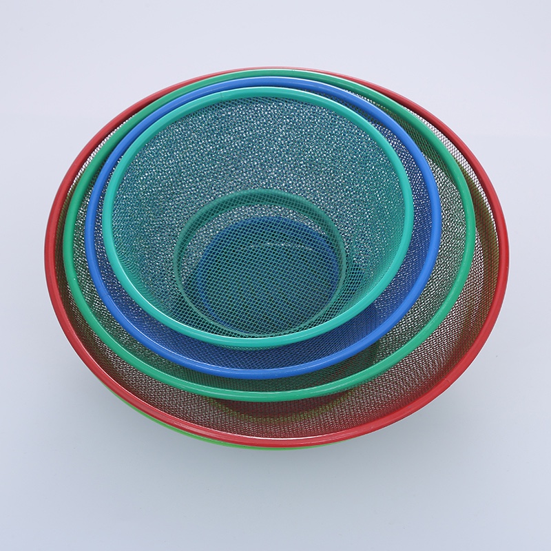 喷塑彩色圆篮