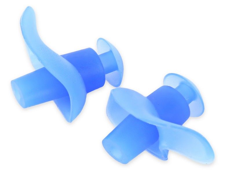 Manufacturers direct flower - shaped silicone earplugs swimming accessories wholesale NC6 flower - shaped earplugs blue Application Scenario