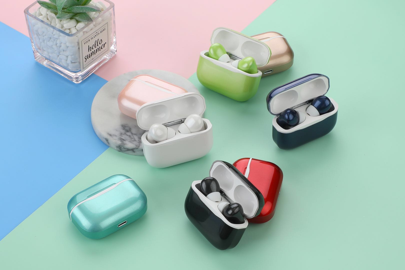 TG-13TWS Bluetooth dual-ear Headphones with charging case