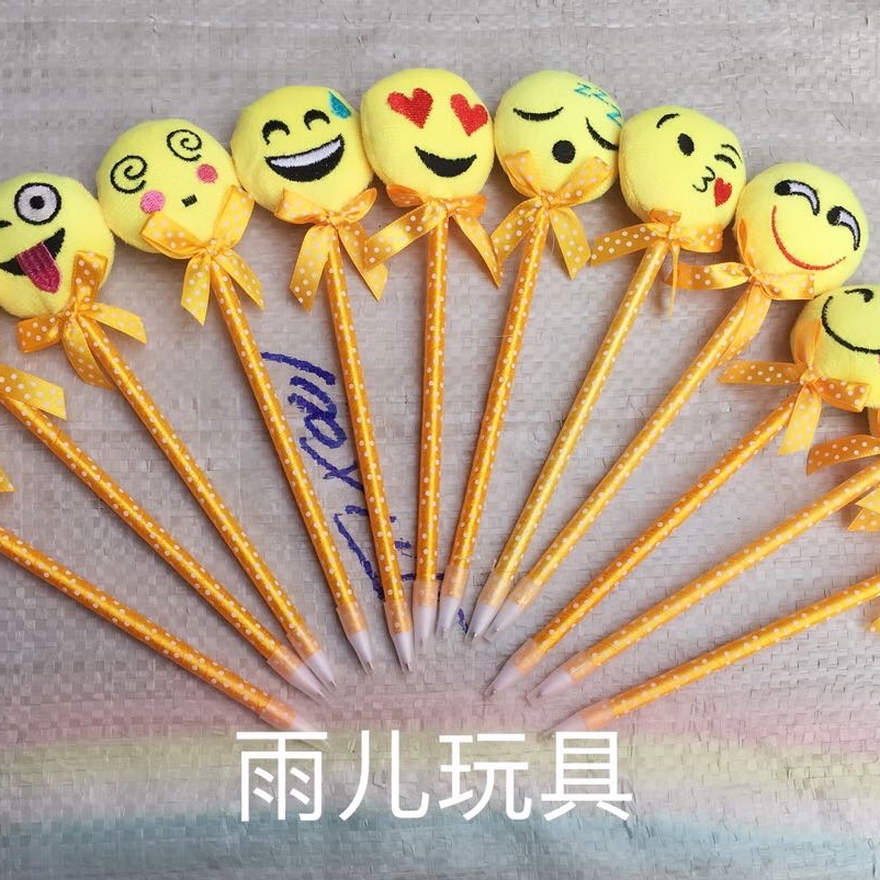 Emoji pen Cartoon pen student toy pen smiley face pen