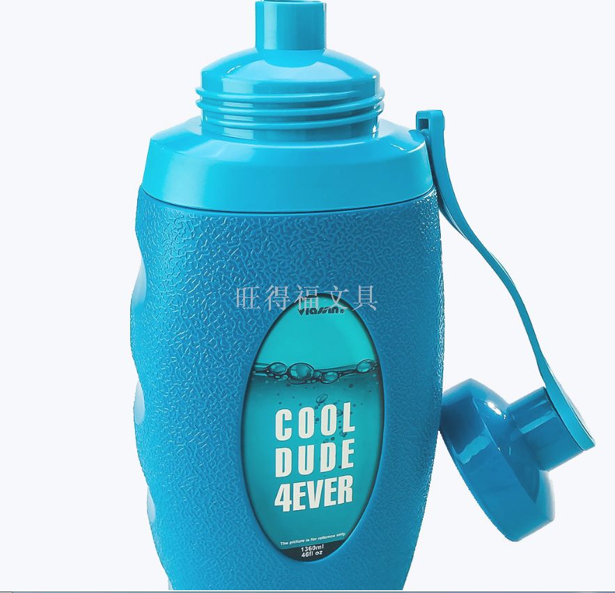 太空水杯塑料水杯 运动水壶 杯子 礼品杯 学生随手杯1360ML详情2