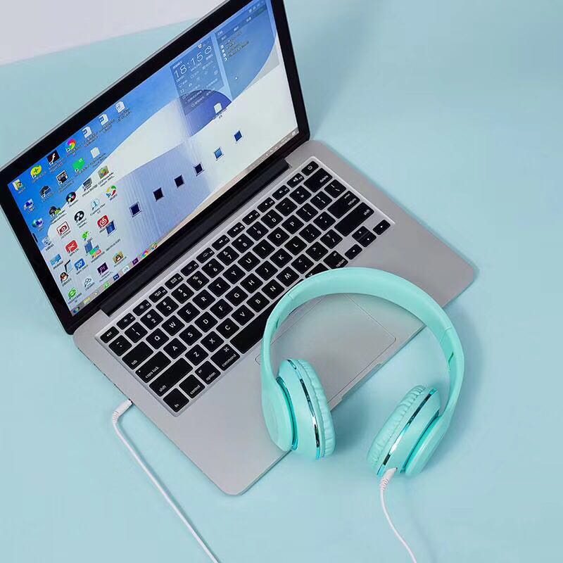 A7 Bluetooth Macaron Large Headphones Wireless Cat Ear Bluetooth Headphones with card insertion for Bluetooth audio collection Specification image