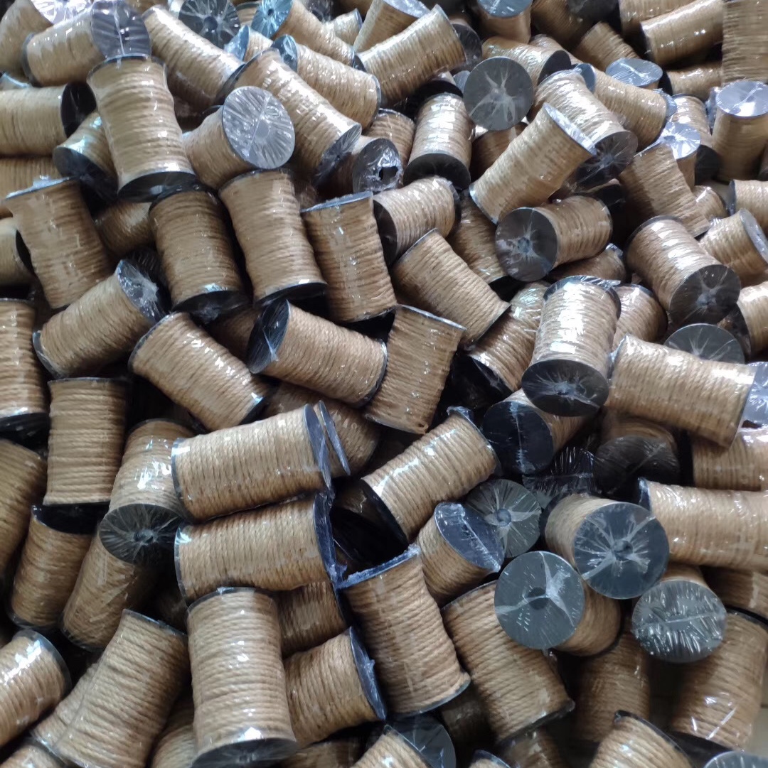 Twine rope decorative hand-woven binding rope wire mesh fine coarse DIY materials woven colorful vintage wind rope thumbnail