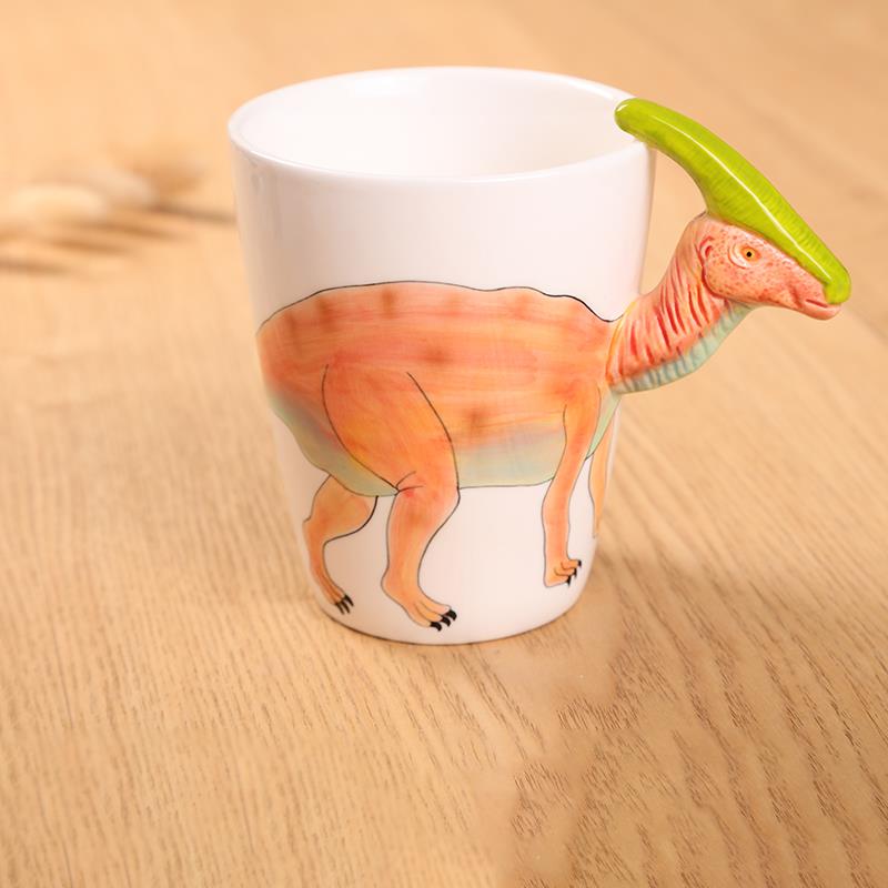 创意马克杯/礼品定制/北欧白底实物图