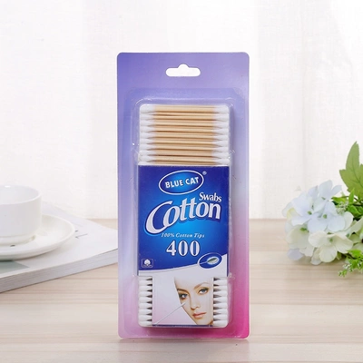 400 Suction Card Beauty Cotton Swabs 7566