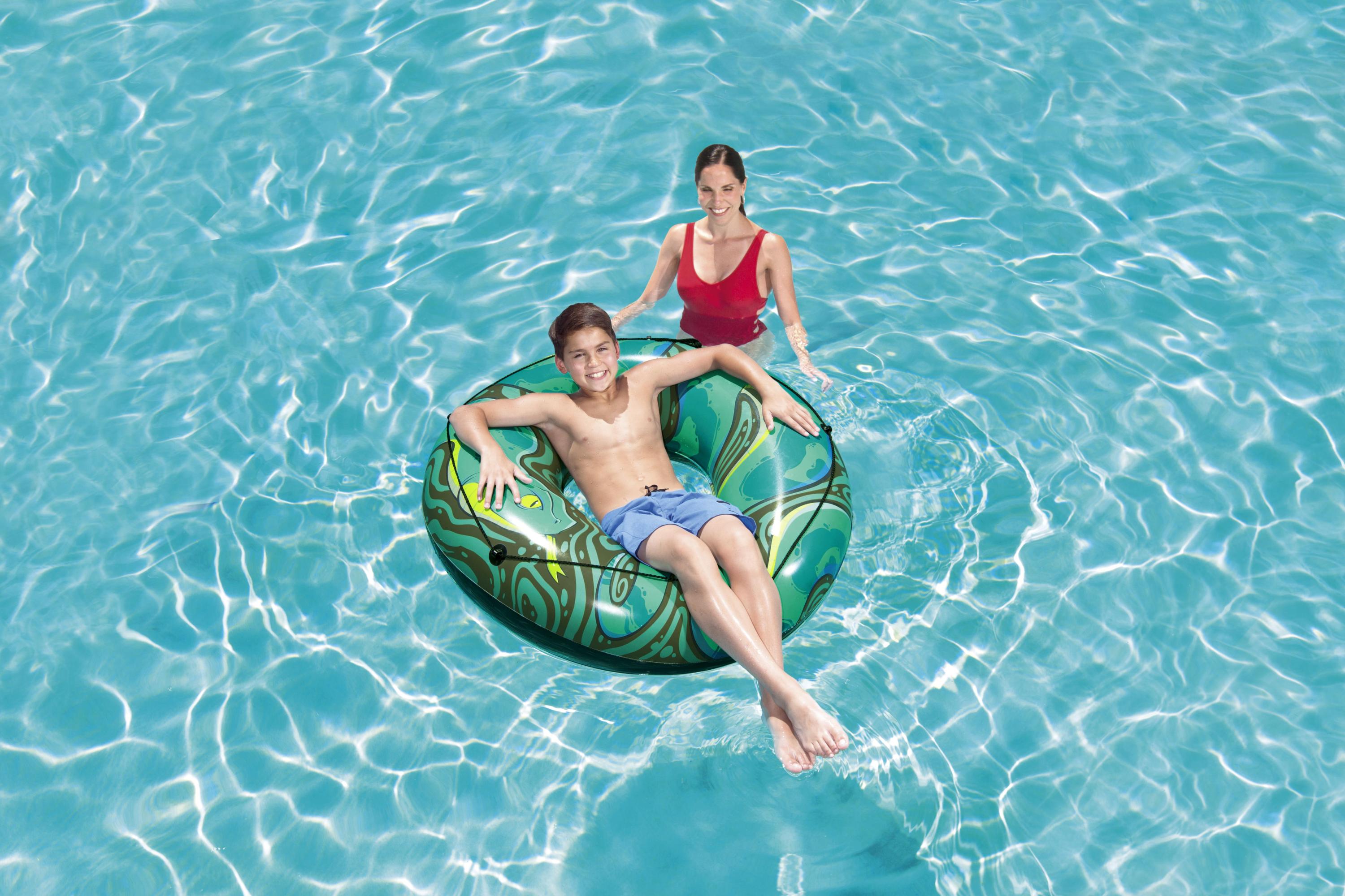 estway® Φ47"/Φ1.19m 泳圈 绳圈 双气室蟒蛇浮圈