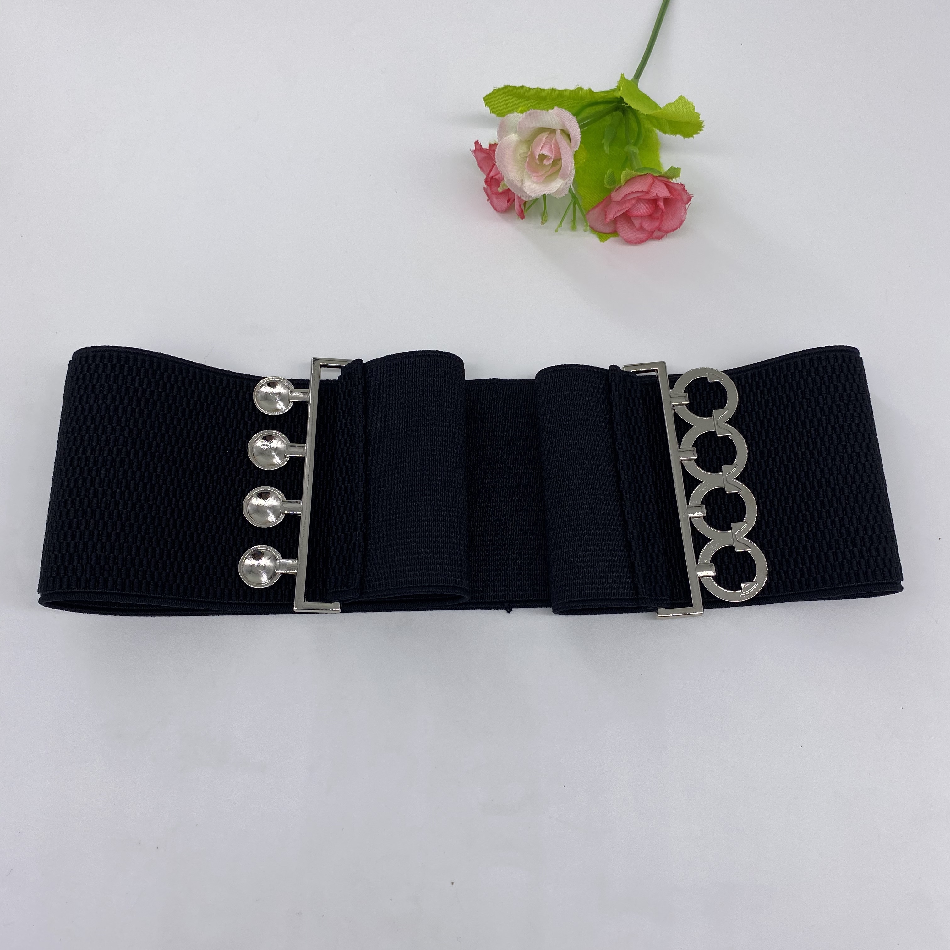 Source Head Factory Wholesale: Ladies Elastic Waist Seal Elastic Belt undefined