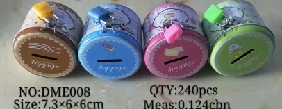 Round piggy bank. If you like it, you can consult the customer service first