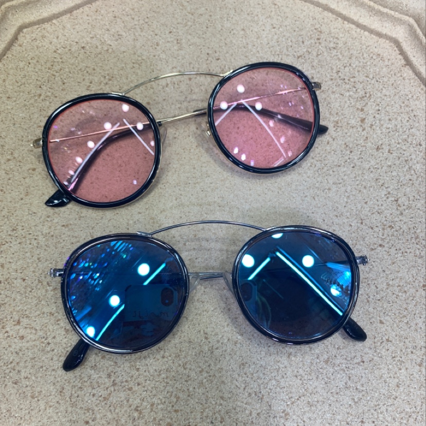 Round frame sunglasses