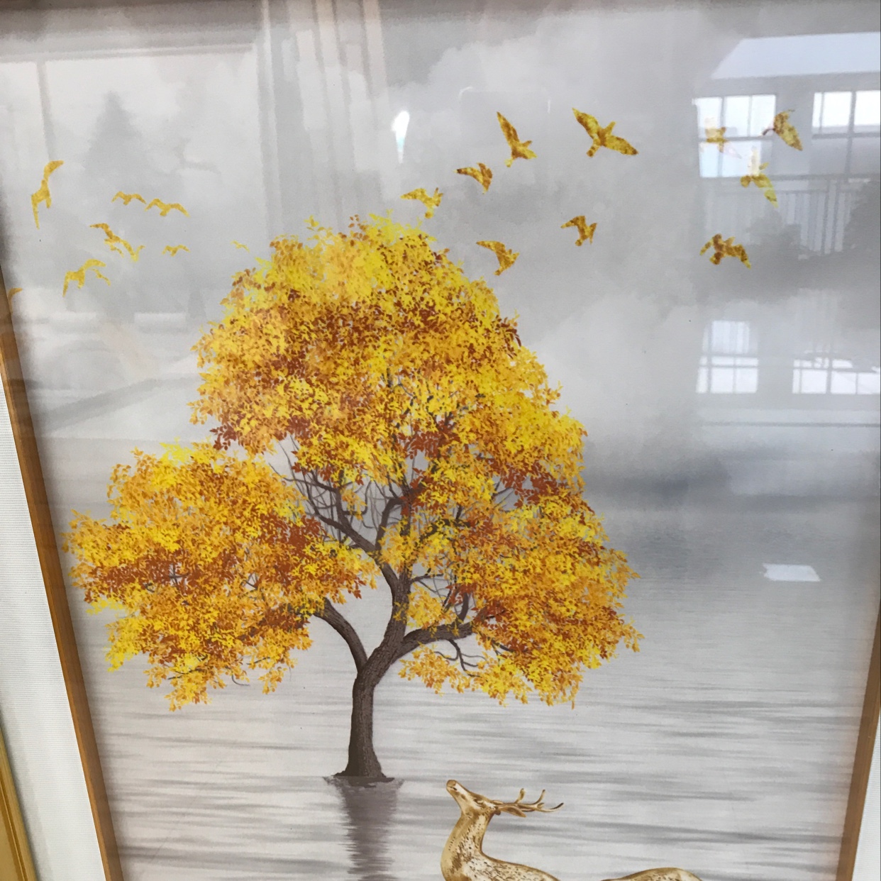 卡纸画细节图