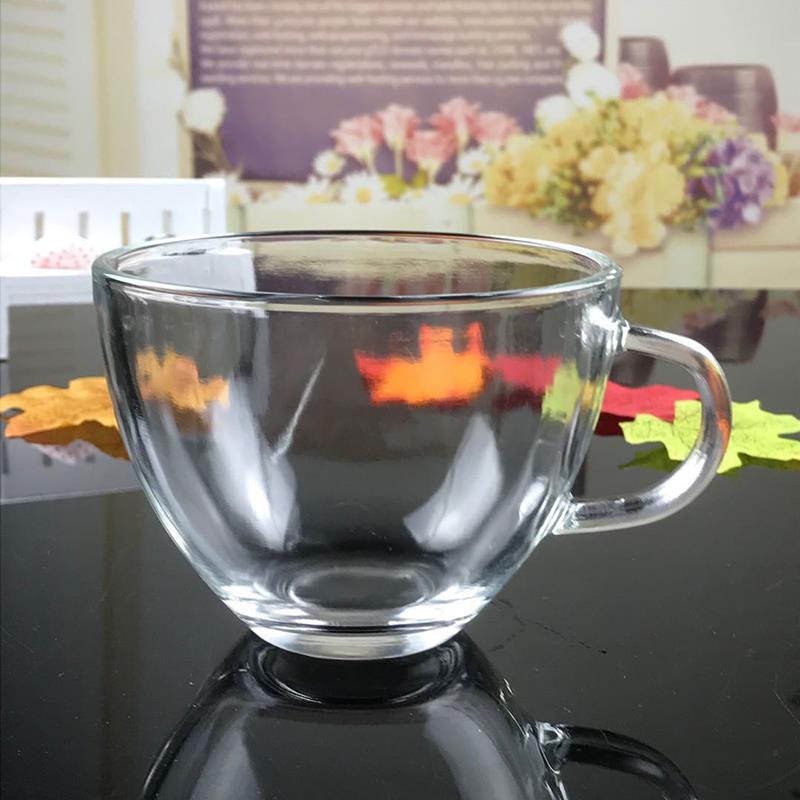 Personalized Lead-Free Glass Colored Glass Hotel Milk Cup