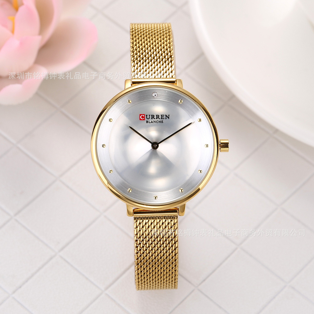 curren Stainless Steel Mesh Strap Women's Waterproof Watch 1 Application Scenario