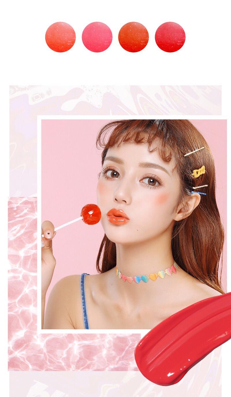 Hengfang Water-sensing Glass Lip gloss 💧 H7054 Sucking jelly? No, it is pocket lip gloss (๑¯ω¯๑), with a light and thin texture that is not sticky. The water-like formula is ❣️ uniform and excellent. The water-like mirror surface forms a film and locks in color. A touch of it gives a refreshing and tender feeling undefined