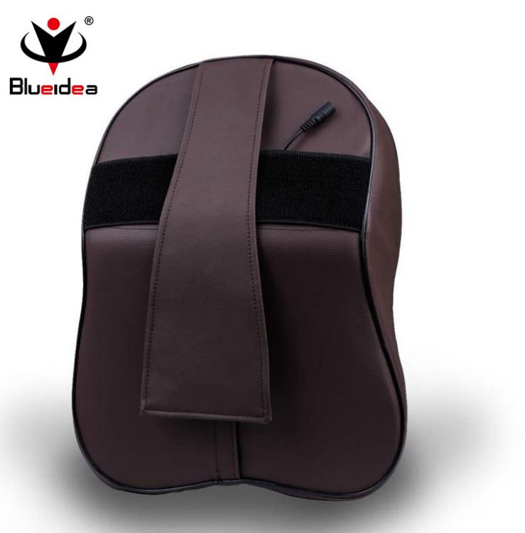 301充电式按摩靠垫按摩枕 车用家用振动热敷颈椎电动按摩器详情图4