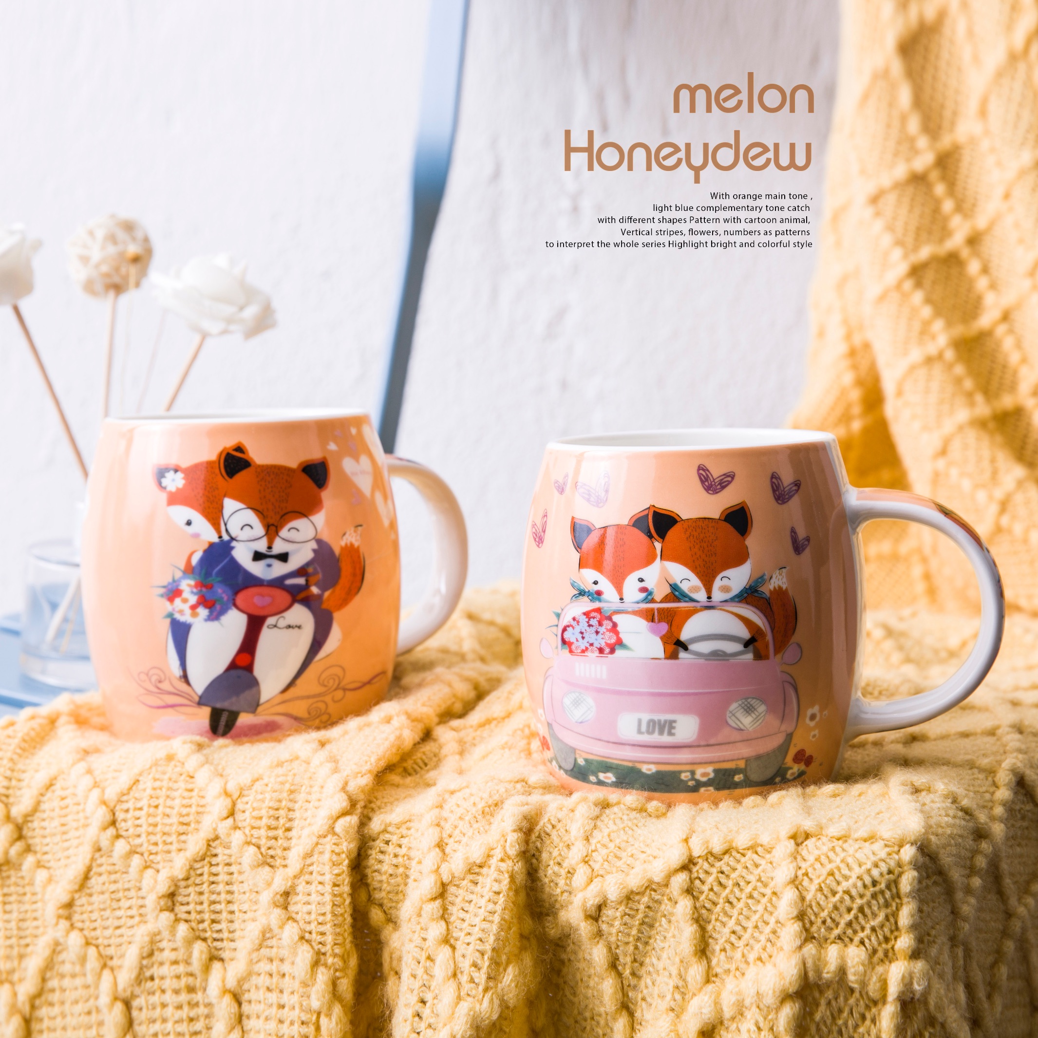 Factory direct sales and wholesale of glazed and decked ceramic coffee cups detail image 3